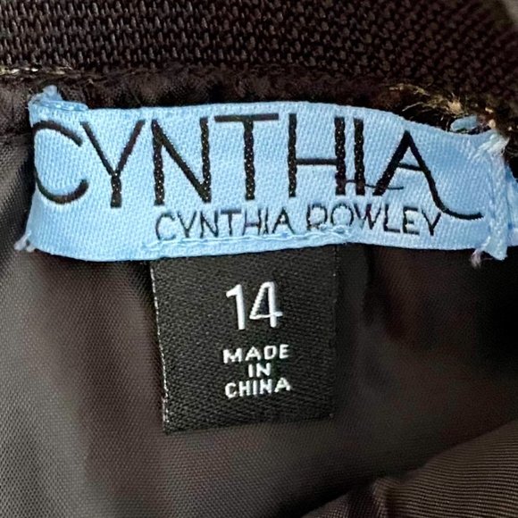 EUC Cynthia Rowley Metallic Sidewalk Skirt - Picture 2 of 4